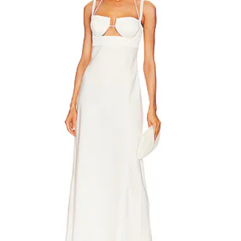 Anna October Veronique maxi dress ivory